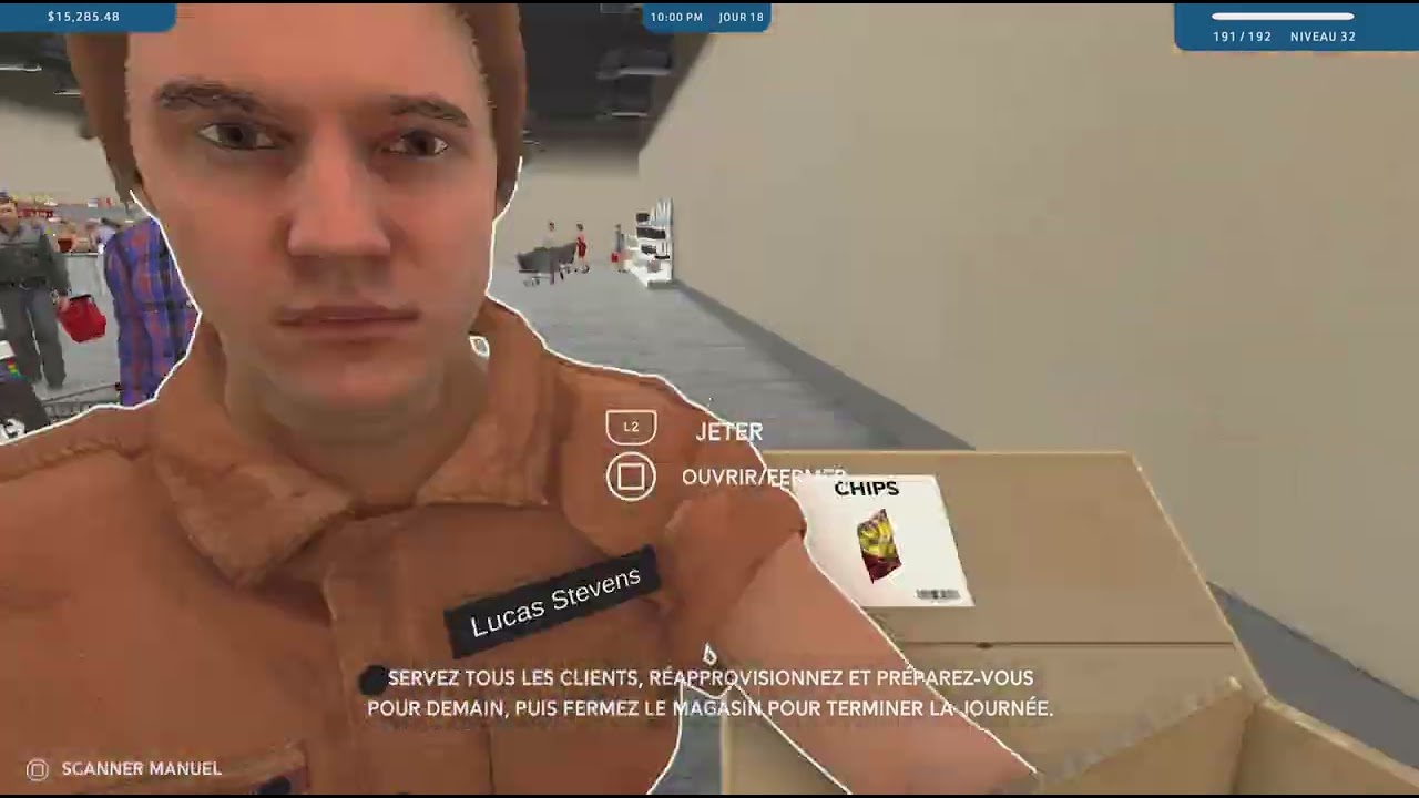 HyperMarket Simulator #5 c'est le chantier...