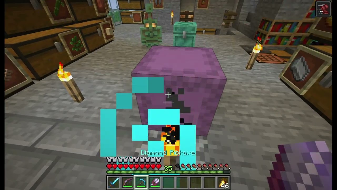 5 hours and 40 minutes of minecraft (Part 131-135) (No talking)