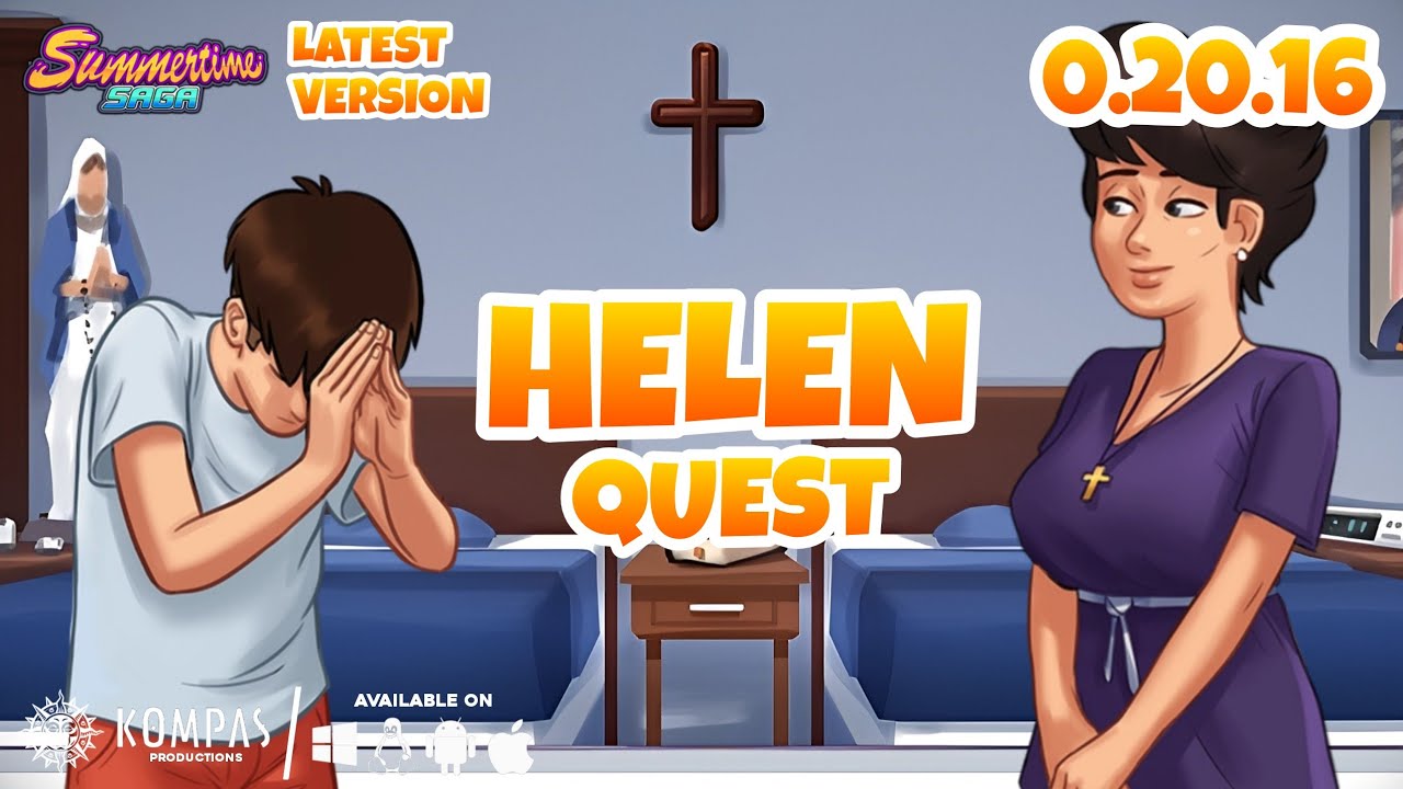 Helen & Sister Angelica Complete Quest (Full Walkthrough) - Summertime Saga 0.20.16 (Latest Version)