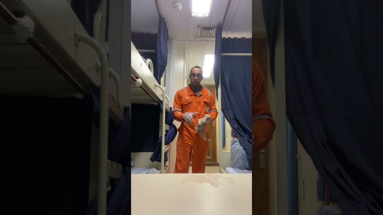 Camarote Offshore , higienização .