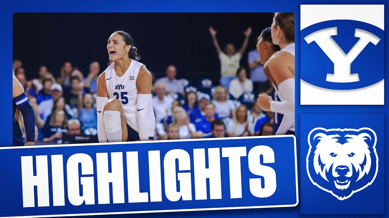 BYU Women's Volleyball vs Northern Colorado || Full Game Highlights (2025)