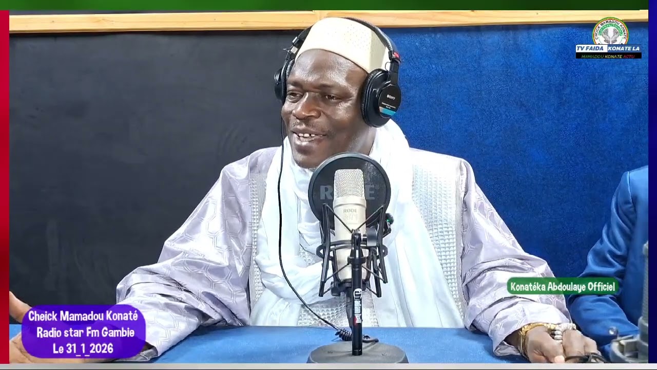 Émission spéciale sur Star fm Cheick Mamadou konaté au Gambie 