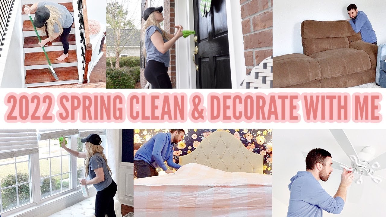 🌸SPRING CLEAN & DECORATE WITH ME | STORAGE ROOM MAKEOVER INTO GUEST ROOM  | Love Meg