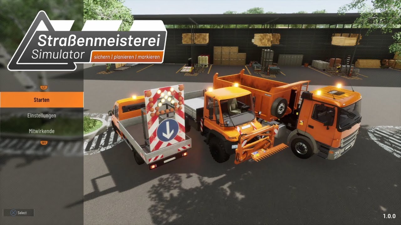 PS4 Strassenmeisterei Simulator Angespielt