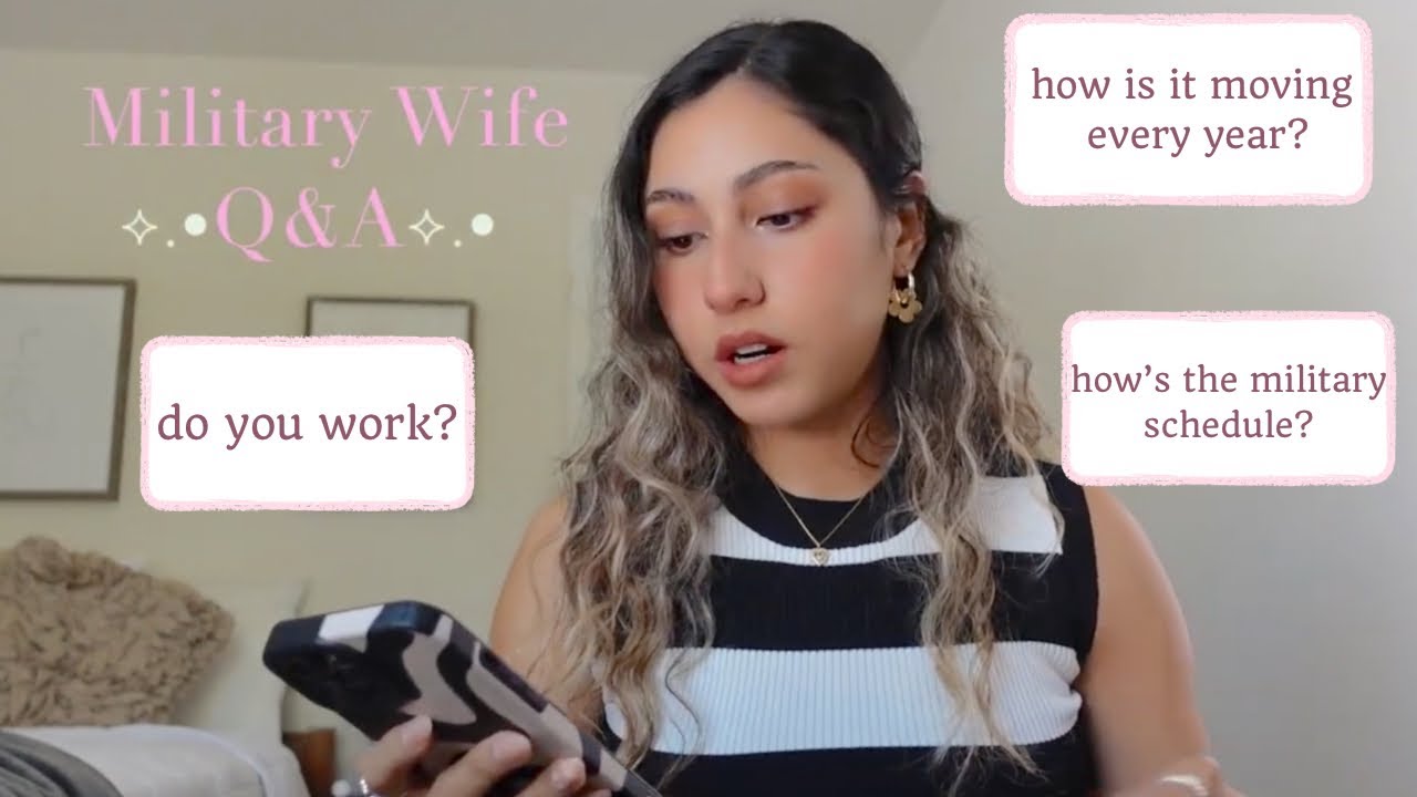 MILITARY WIFE Q&A | THE TRUTH ABOUT BEING A MILITARY WIFE🤍💍