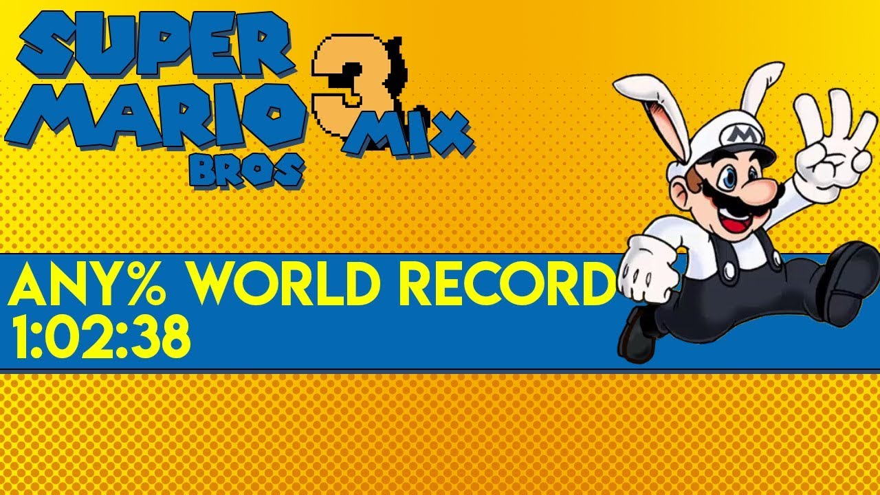 Super Mario Bros. 3Mix Any% Former World Record 1:02:38