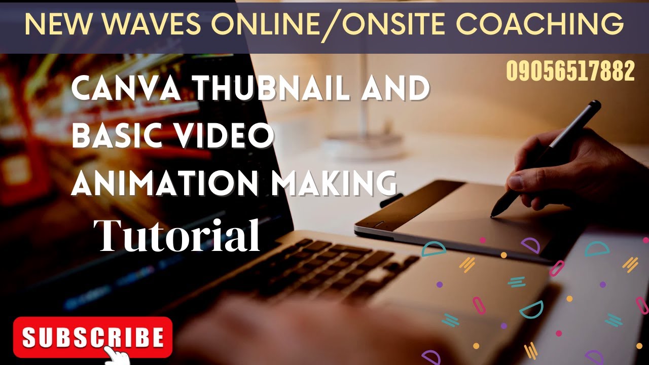 CANVA YOUTUBE THUMBNAIL AND VIDEO ANIMATION   Made with Clipchamp