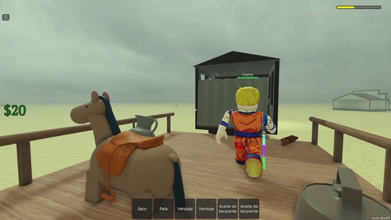 JUGANDO ROBLOX... RIELES MUERTOS