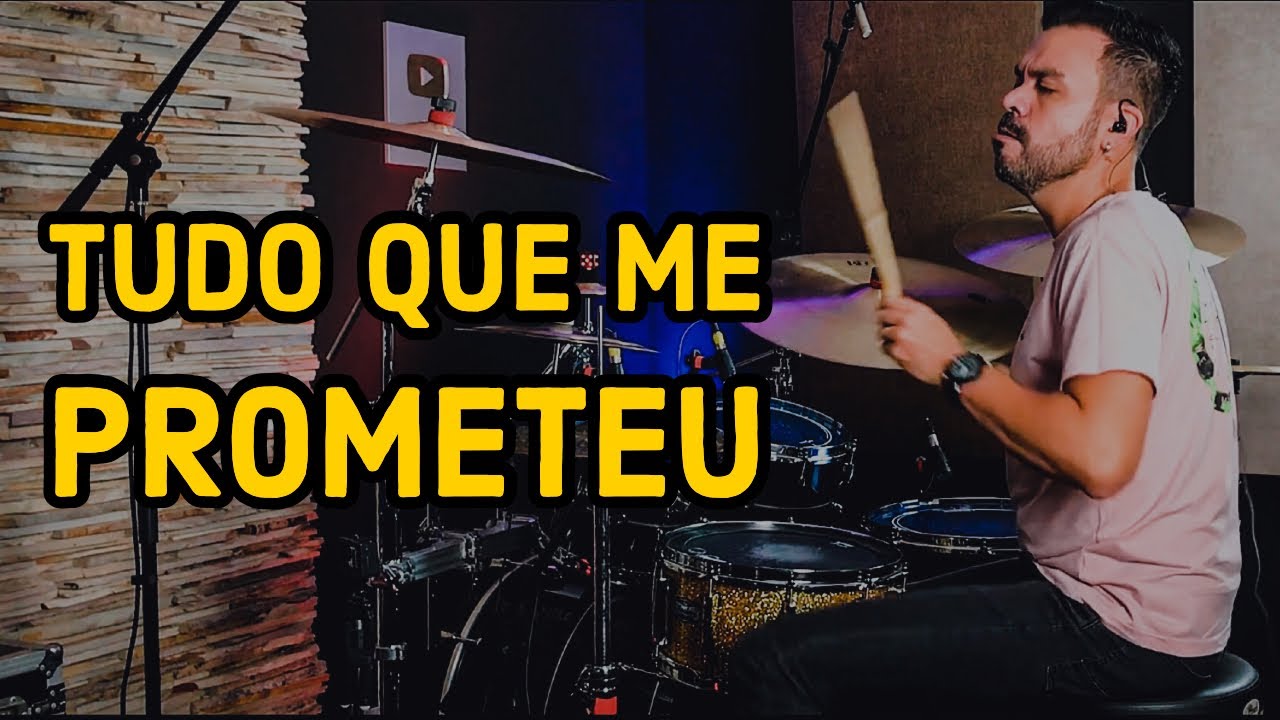 TUDO QUE ME PROMETEU - Israel Salazar - JC Batera (DRUM COVER)