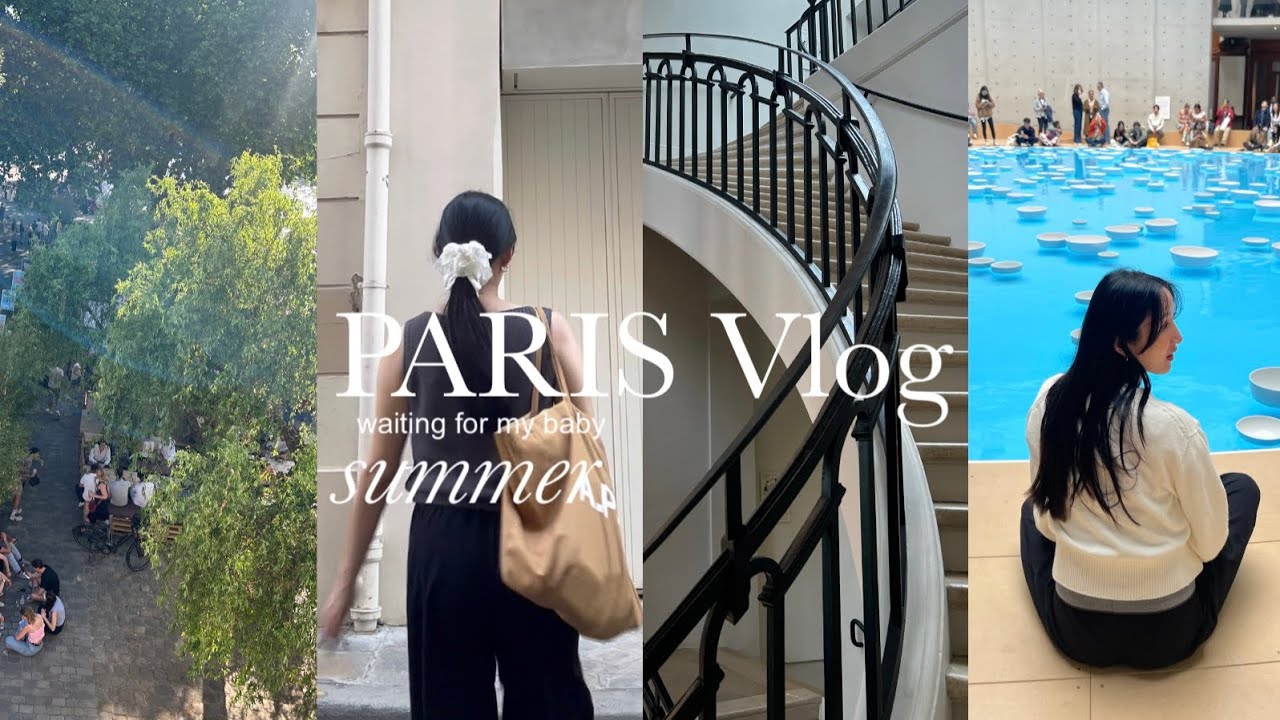 🇫🇷Paris Vlog | 낭만적인 파리일상(임신32-33w) | 피노컬렉션, arabica%, 마레지구, 센느강, 시테섬, 파리한식당 팔도