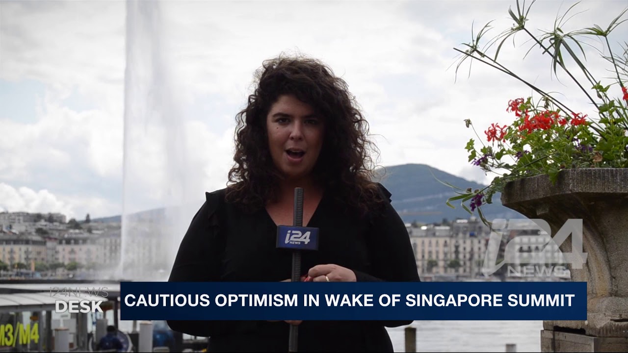 Ellie Hochenberg on I24 News TV (Israel) about the Conference of the Luxembourg Forum in Geneva