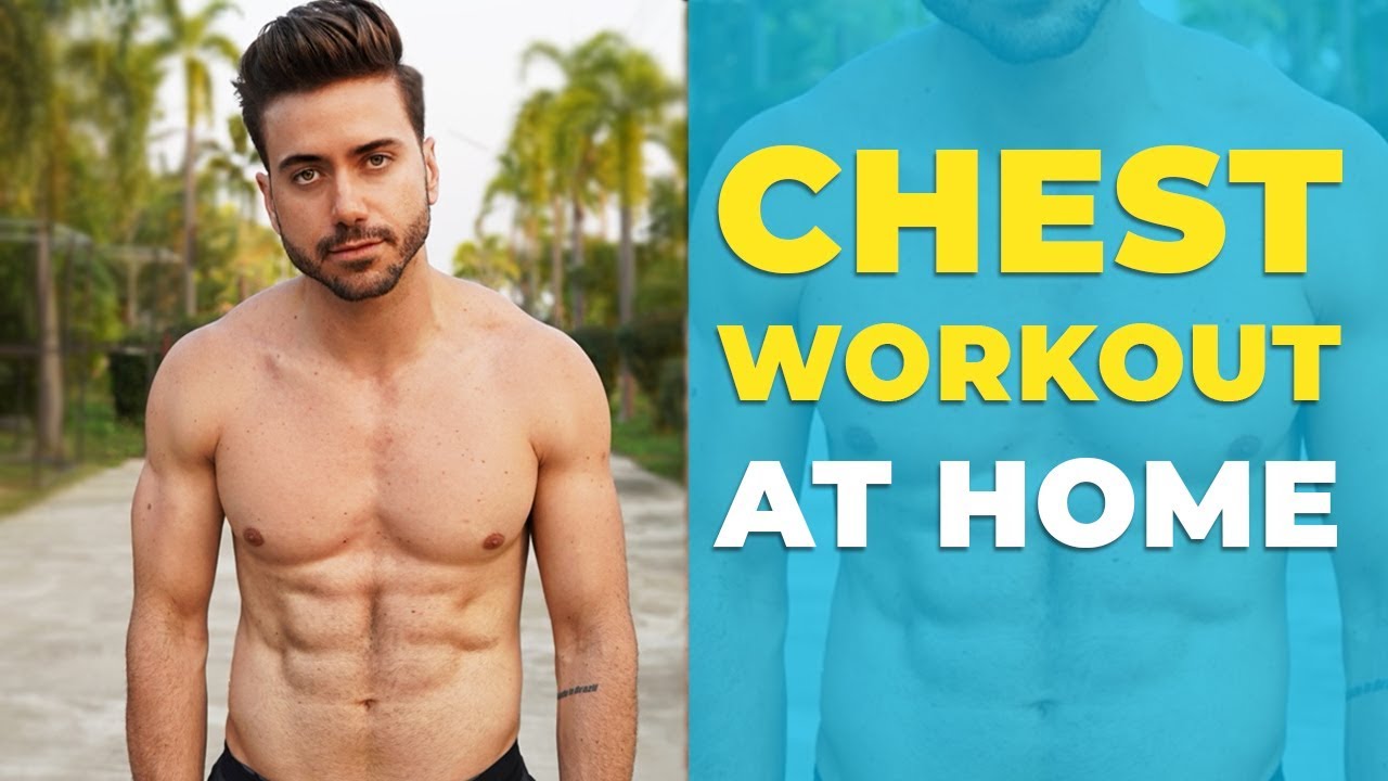 5 AWESOME Chest Exercises ANYONE Can Do AT HOME | Alex Costa