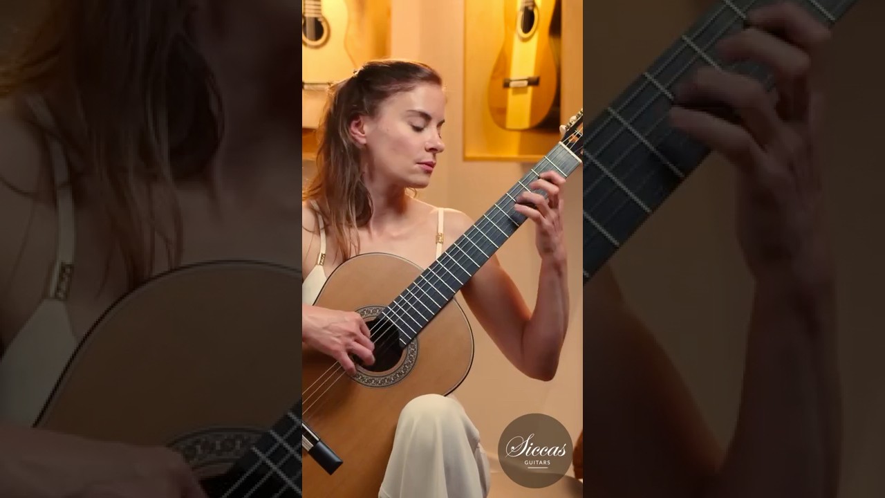 Ана Видович вообще человек?! 🤯 Чакона Баха на гитаре Jim Redgate Doubletop 🎸