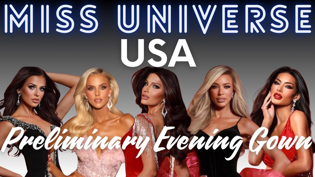 Miss Universe USA 2025 | Top 20 Standouts | Preliminary Evening Gown Competition