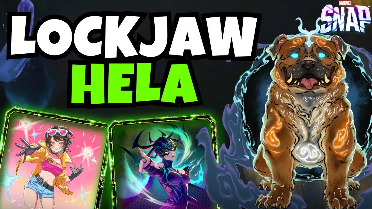 Lockjaw Fetches Hela Back In to the META - Marvel Snap Gameplay