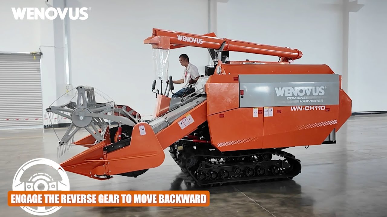 How to Operate the WENOVUS WN-CH110 Combine Harvester
