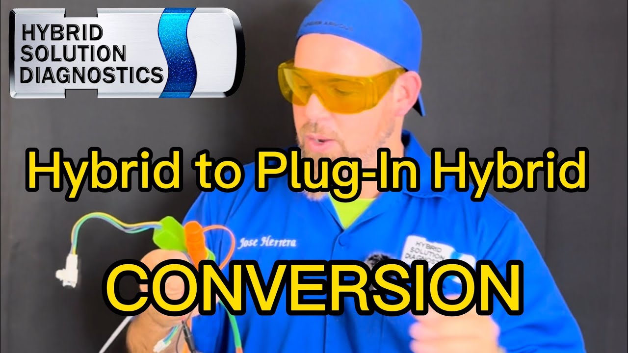 Toyota hybrid into plug-in hybrid conversion upgrade