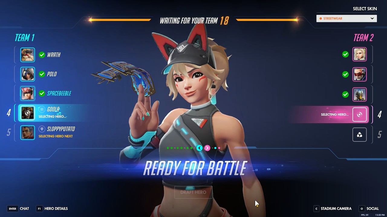 Overwatch - Kiriko Stadium Gameplay (No Commentary)