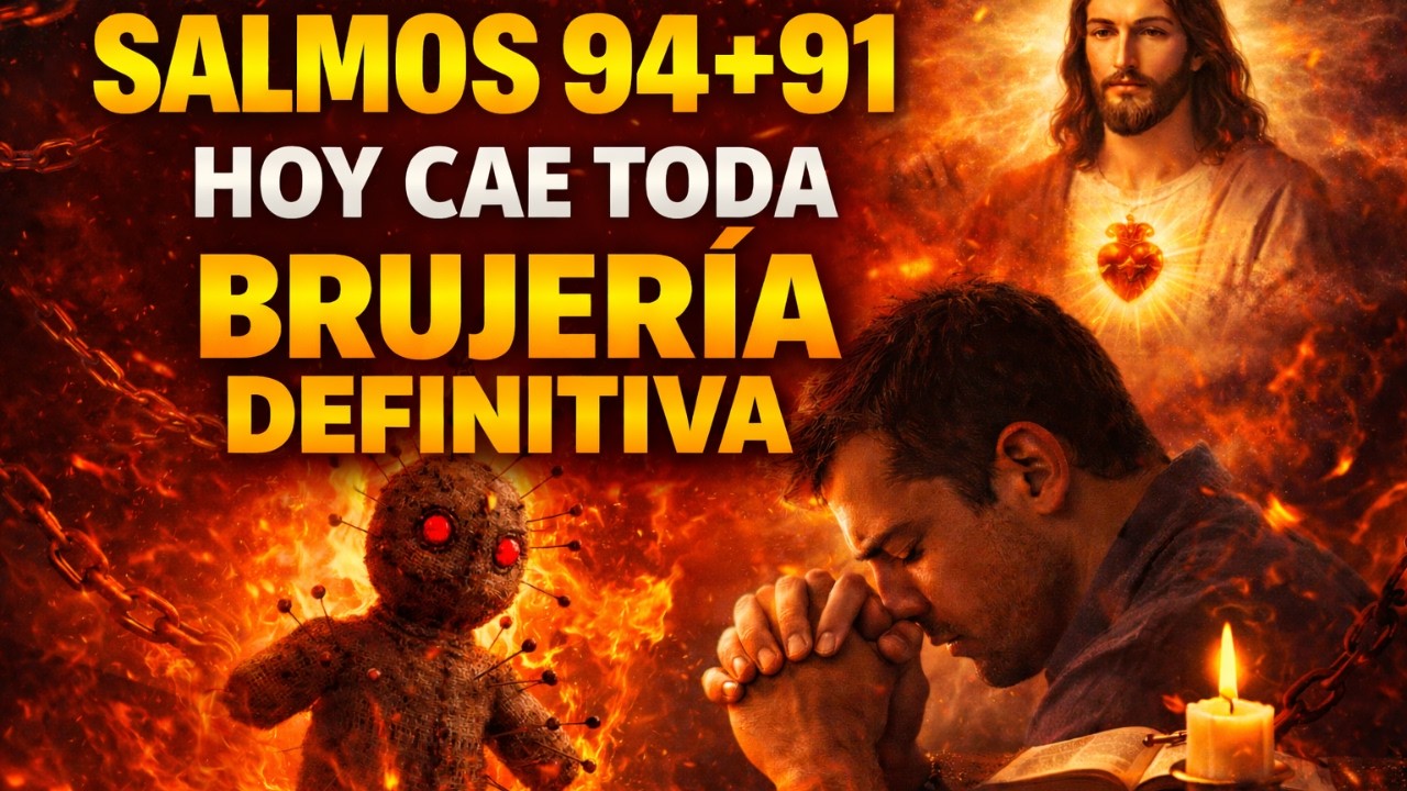 SALMOS 94 + 91 | Ninguna brujería resistirá esta poderosa oración