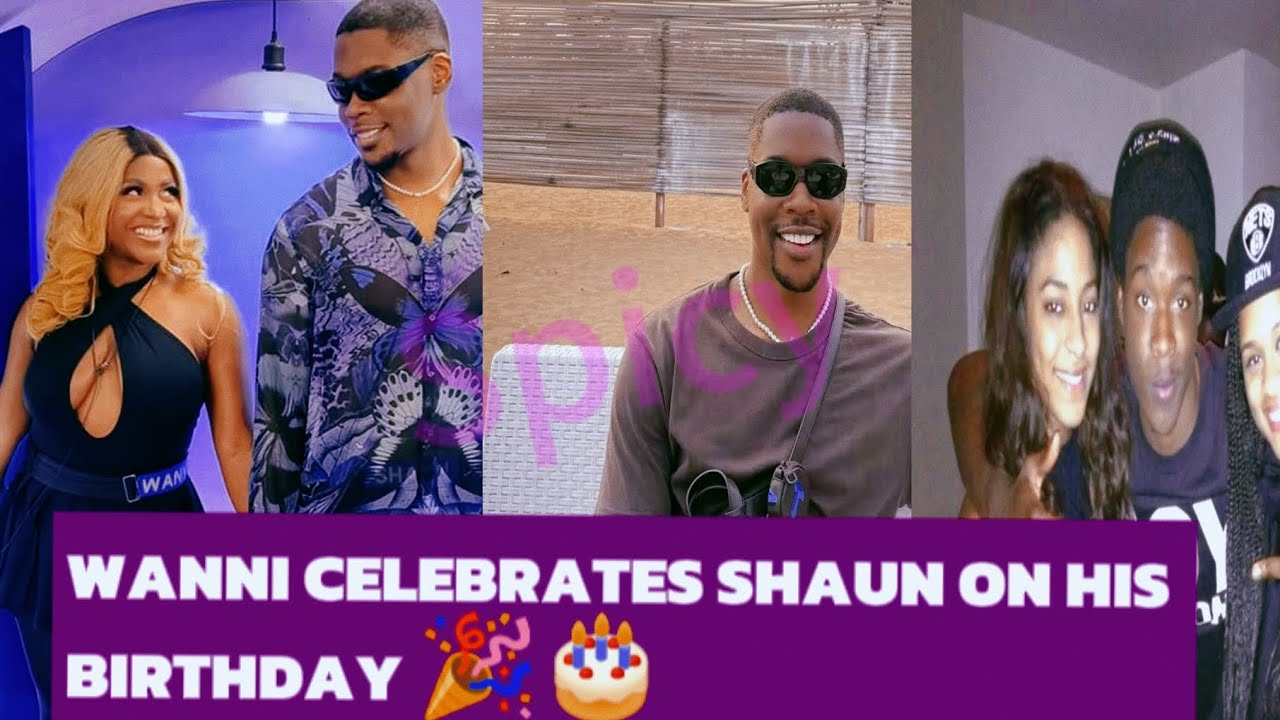 WANNI CELEBRATES SHAUN ON HIS BIRTHDAY #bbnaijaseason9 #shaunbbnaija #wannibbnaija