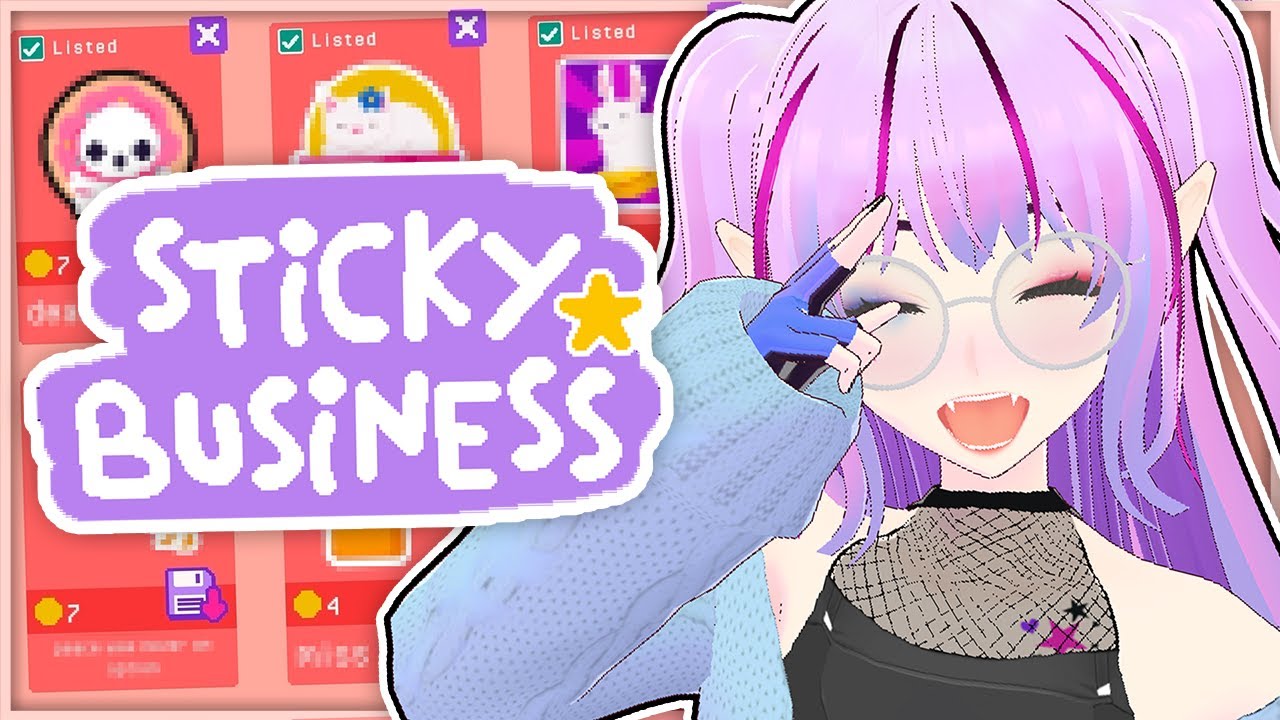 I spent my first week in STICKY BUSINESS!