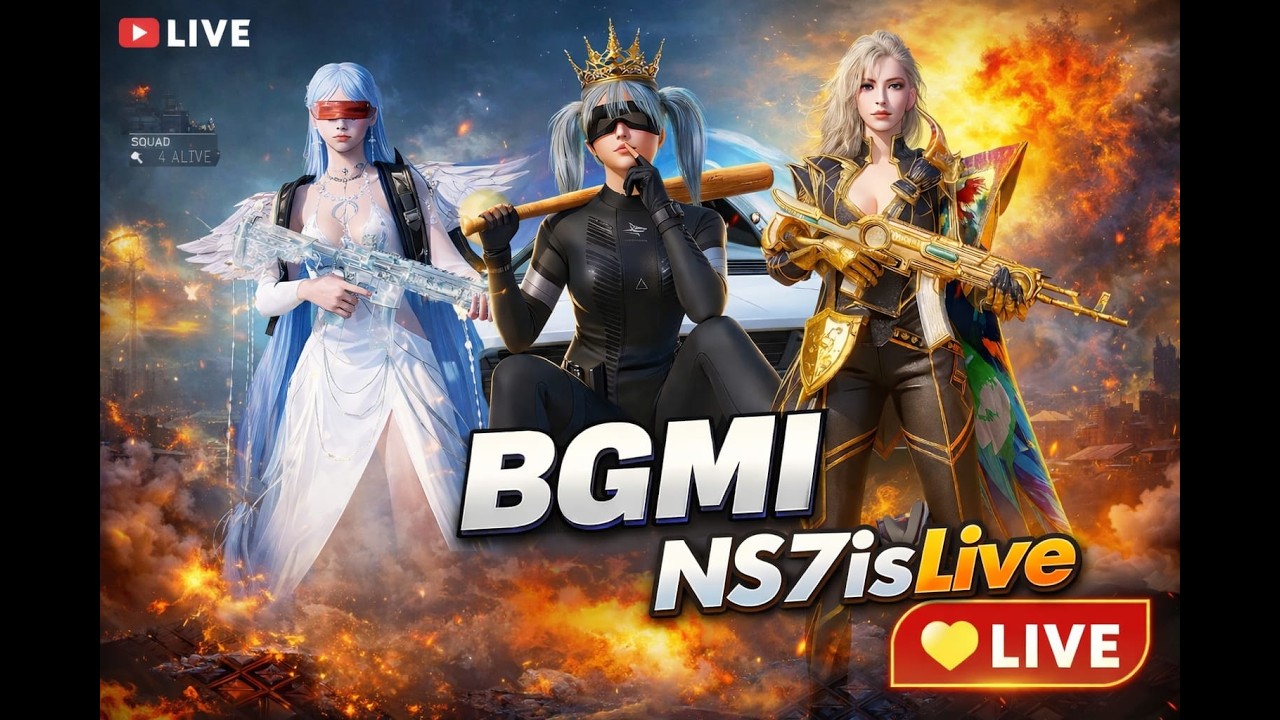 4.3 NEW UPDATE COMING SOON || BGMI || @Ns7islive