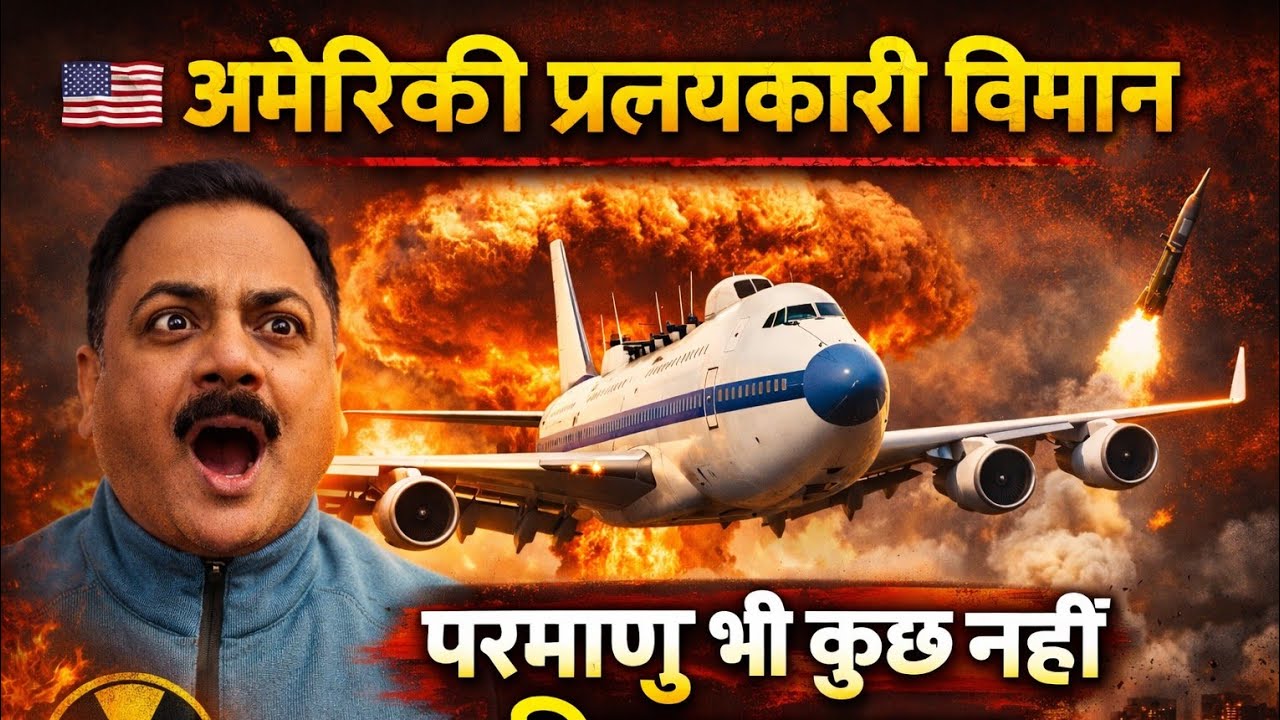 Doomsday Plane: एक बटन और दुनिया खत्म! | अमेरिका का यह विमान उड़ते ही World War तय ! | World War तय