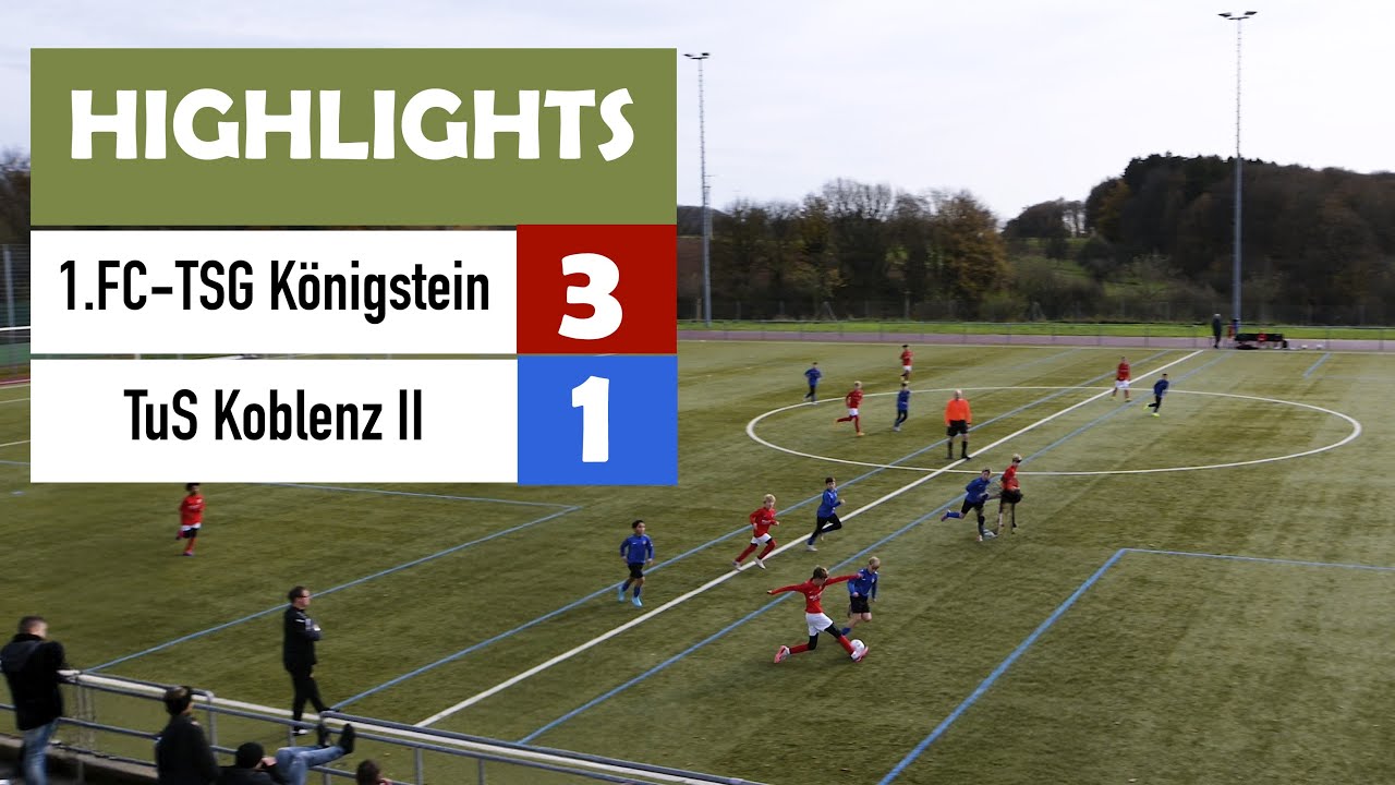HIGHLIGHTS | 1.FC-TSG Königstein vs TuS Koblenz II || 3-1 || 24.11.2024