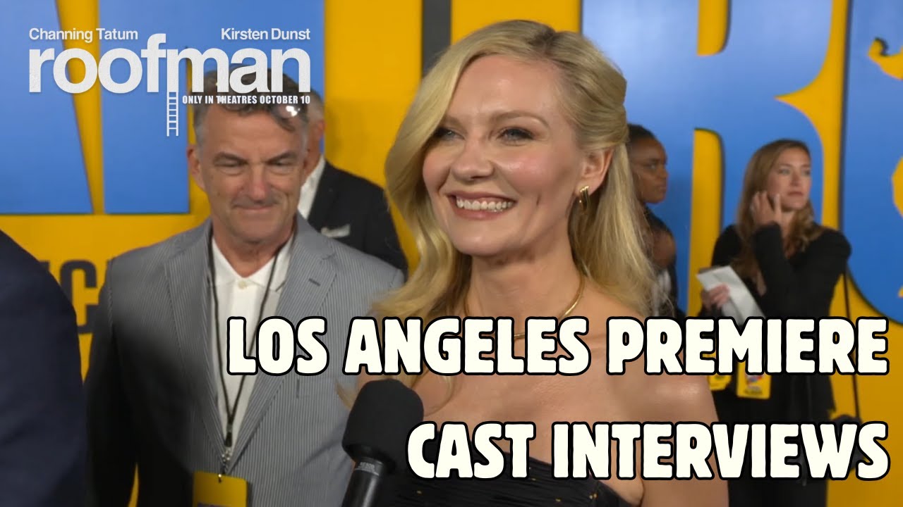 Roofman - Los Angeles Premiere Interviews | The Cast & Filmmakers are interviewed at the LA Premiere