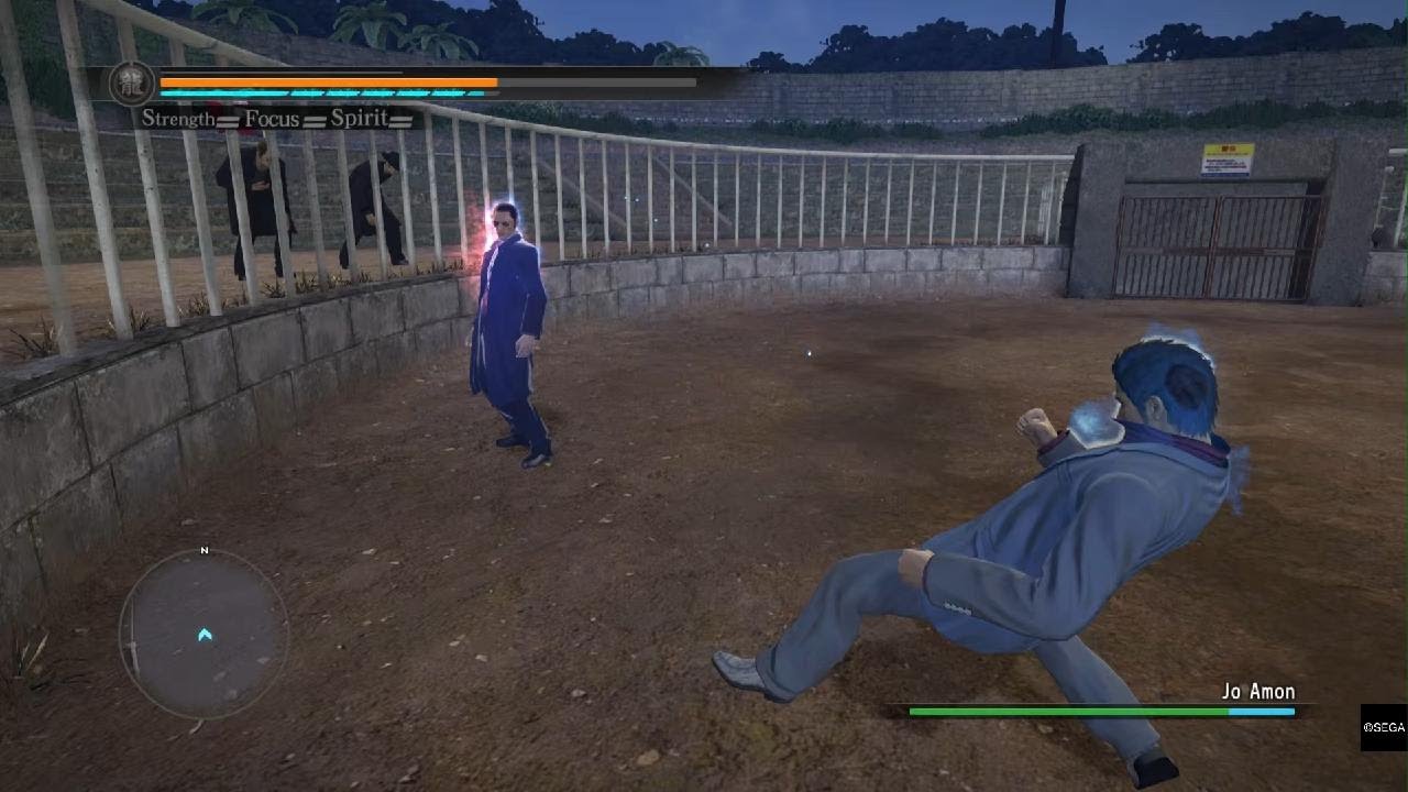 YAKUZA 5 easy way to defeat Jo Amon - No heal/weapons