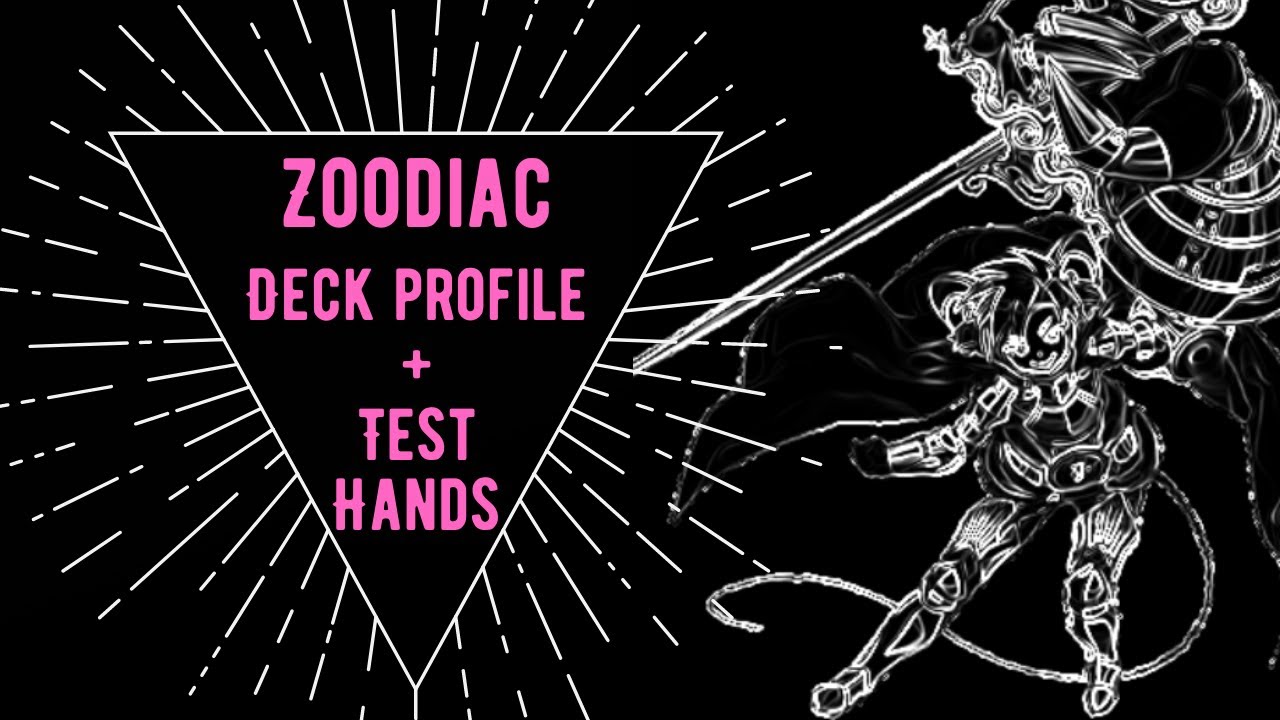 Yu-Gi-Oh! July 2020 Zoodiac Deck Profile + Combo Tutorial