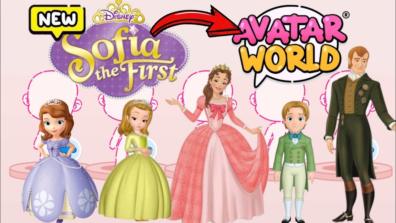 New✅ How To Create Sofia The First Characters In Avatar World #avatarworld 