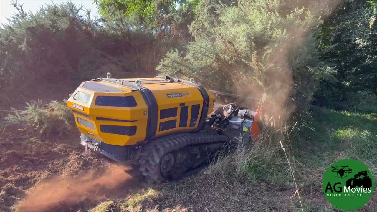 Robot de pente de débroussaillage McCONNEL T800