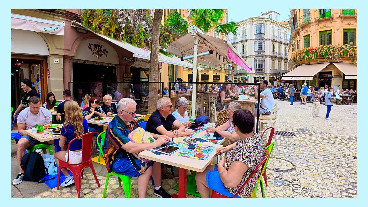 Walking Tour Malaga Spain Costa del Sol Walk | April 2025