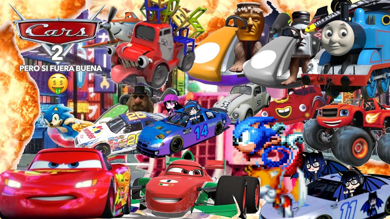 (ESPECIAL CUMPLEAÑOS) Cars 2 PERO SI FUERA BUENA 🤑 (Parte 1/3) (Inspirado en @AldithaMonYTOfficial)