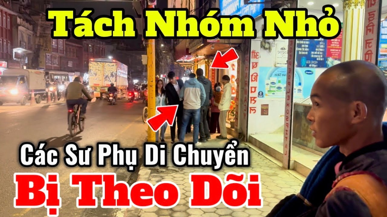 2 Người Lạ Theo Dõi Các Sư Phụ | Các Sư Phụ Tách Đoàn Gieo Duyên Các Nơi #thayminhtue #thienchiukho 