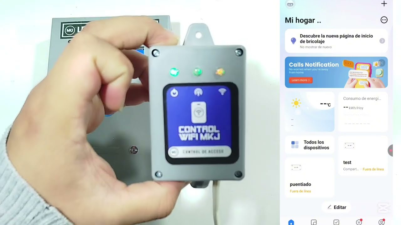 CONTROL WIFI - Configuración