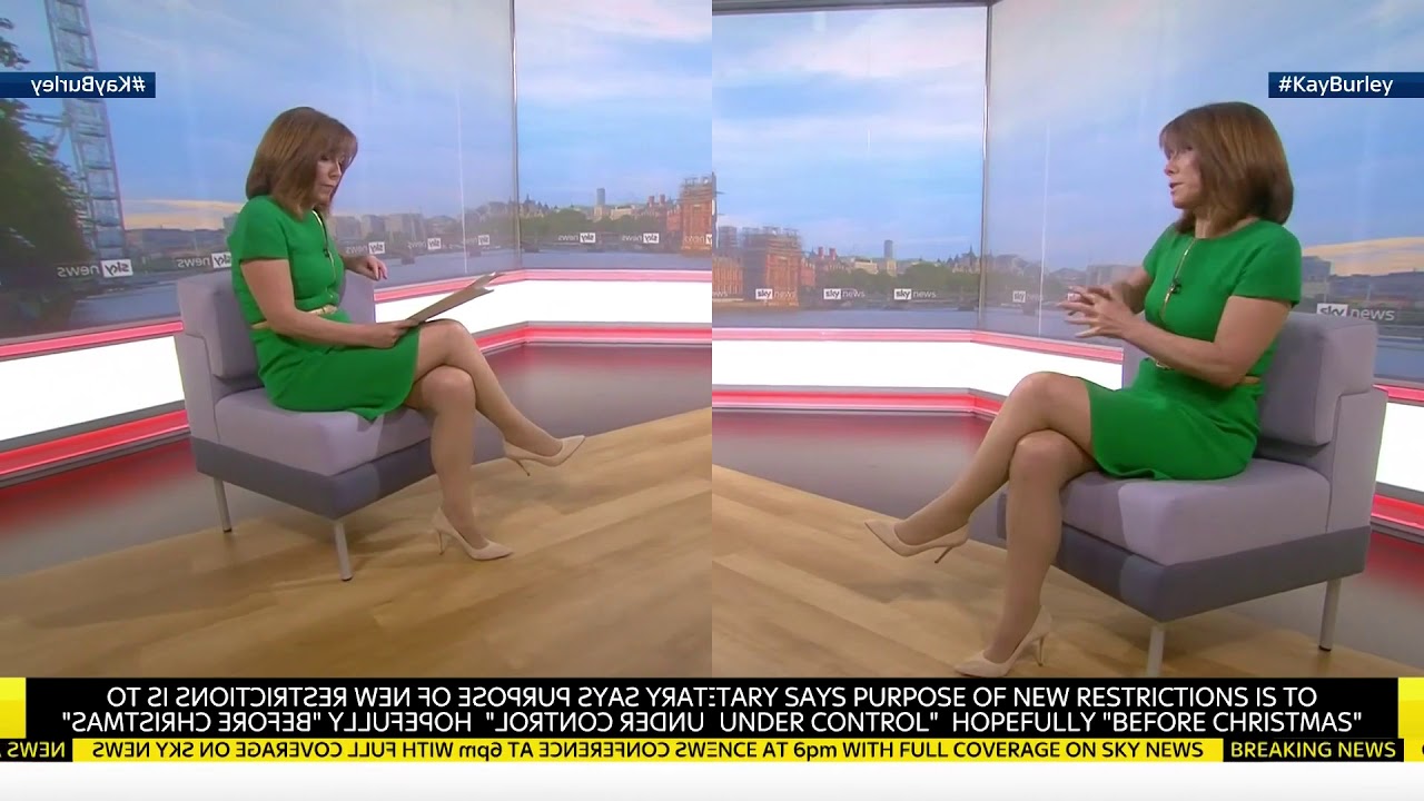 Kay Burley @some lovely skirt work