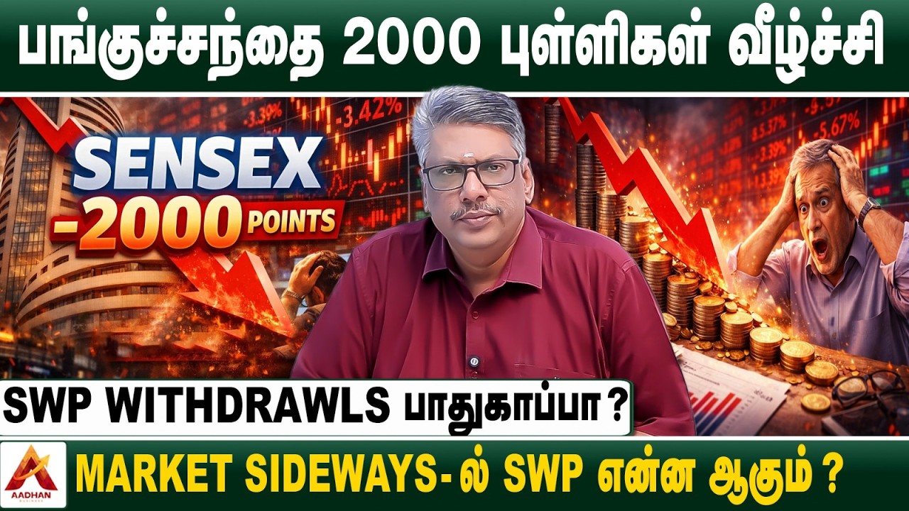 MARKET சரிந்தால் SWP INCOME குறையுமா? | BUDGET PADMANABAN , MFD