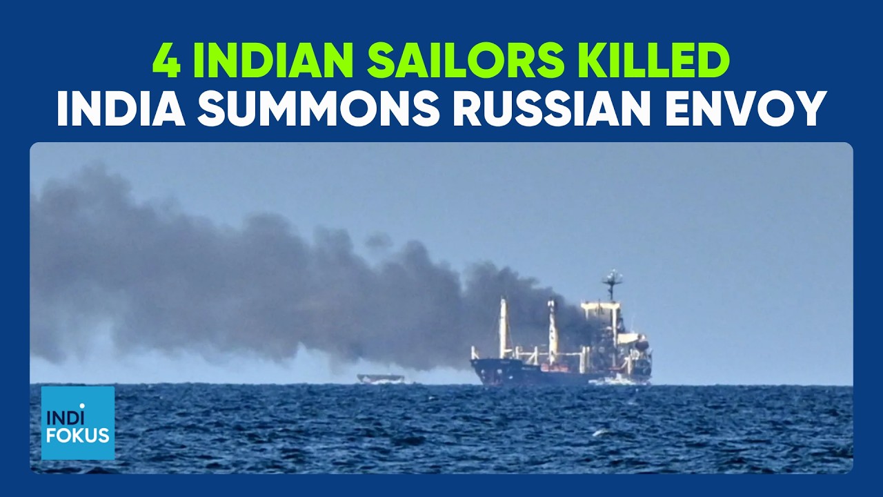 India Summons Russian Diplomat After 4 Indian Sailors Killed in Black Sea Strike