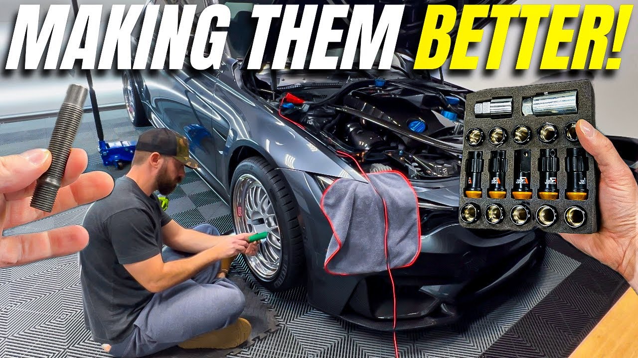A MUST Mod For Your BMW F80 M3!! - Stud + Lug Nut Conversion