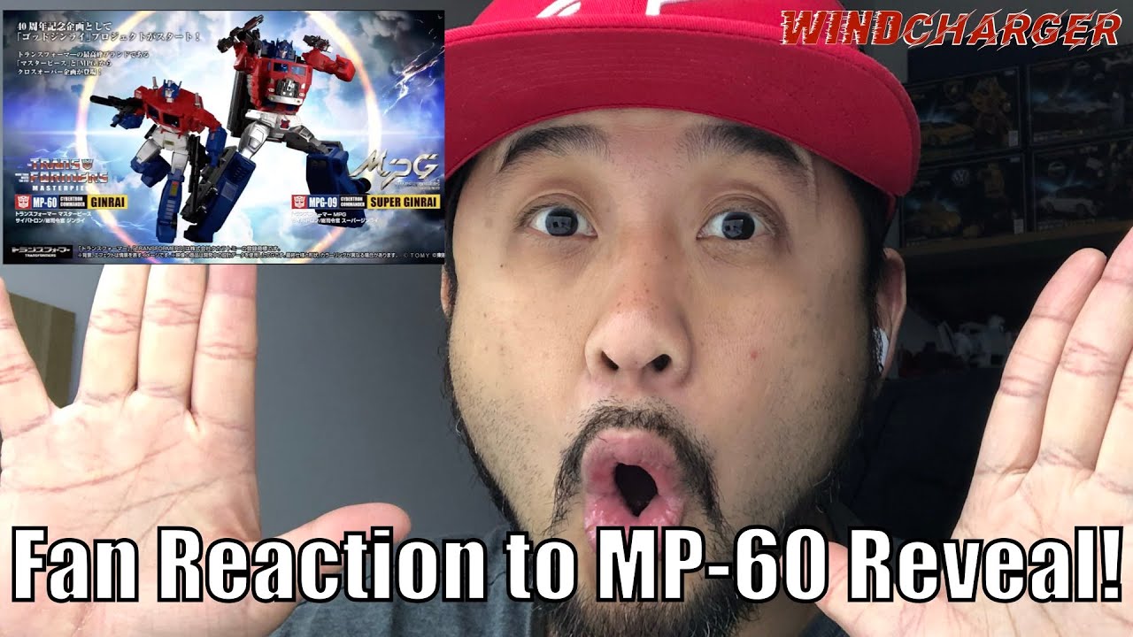 Fan Reaction to MP-60 Ginrai & MPG-09 Super Ginrai reveal!