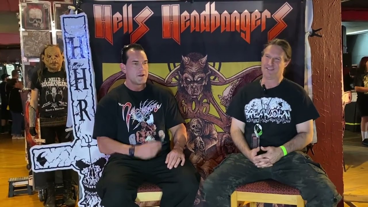Ross Dolan of Immolation and Hells Headbangers discussing the band and classic death metal demos.