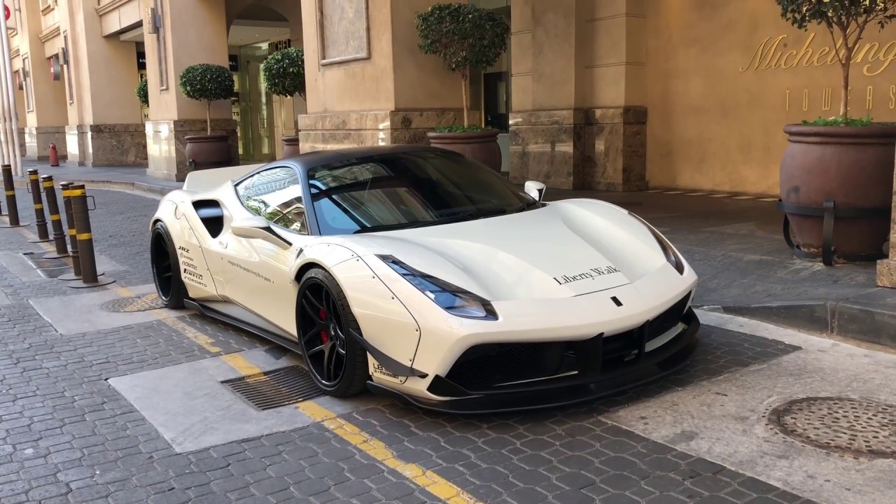 Liberty Walk Ferrari 488, Ferrari 812, Aventador Pirelli Edition in Sandton!