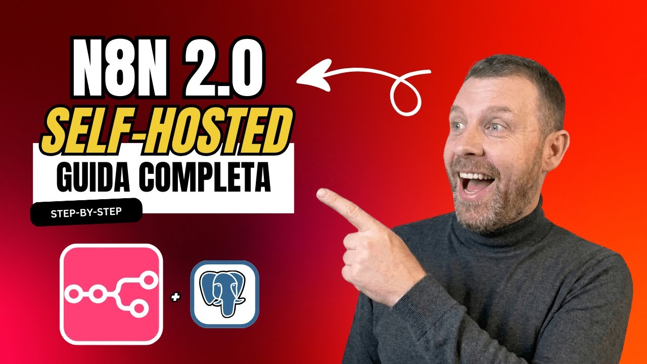 La mia configurazione N8N 2.0 in Produzione: setup Self-Hosted  step-by-step per un CONTROLLO TOTALE