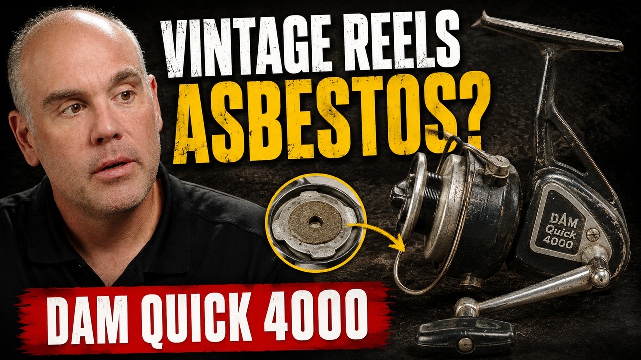 The Hidden Dangers of Vintage Fishing Reels: Asbestos in Your Tackle Box?