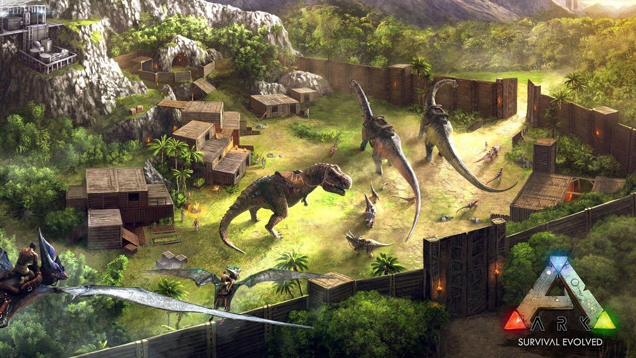 day#1 in ark survival! taming  Carbonemys dino