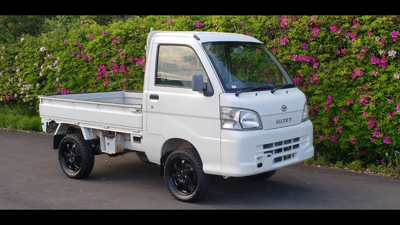Daihatsu Hijet Mini Truck Part 2 - 2 Inch lift kit S211p