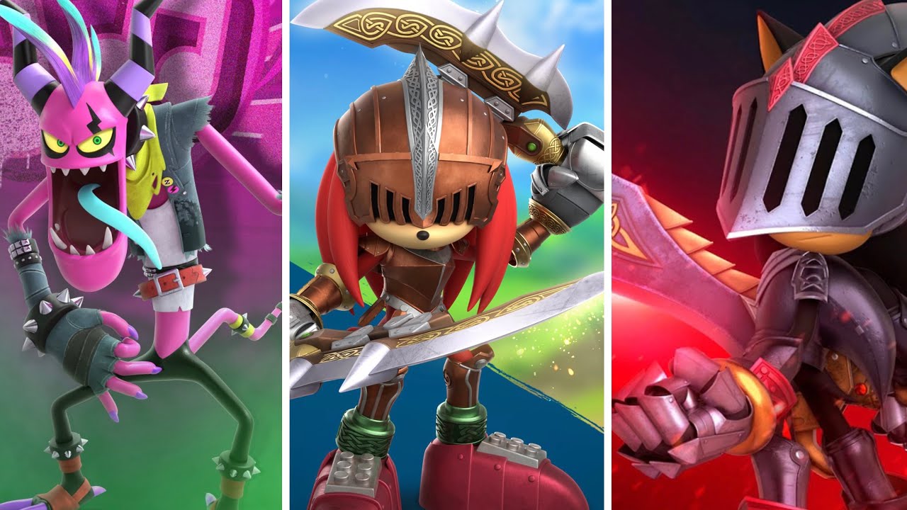 Sonic Forces Speed Battle - Max Sir Lancelot / Sir Gawain / Punk Zazz Gameplay