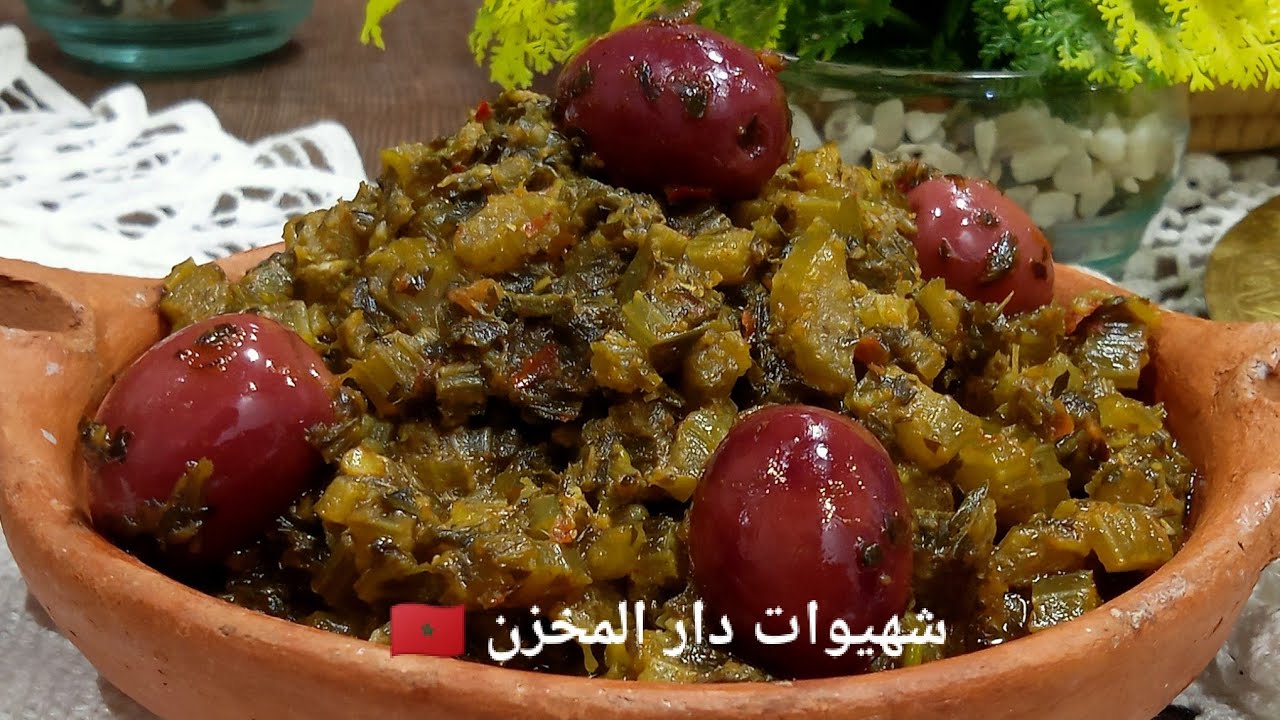 سلطة لكرافس مشرملين وصفة أمي لألد سلطة صحية فهاد لبرد بالخصوص الناس اللي كتعاني من الأرق بنينة كتحمق